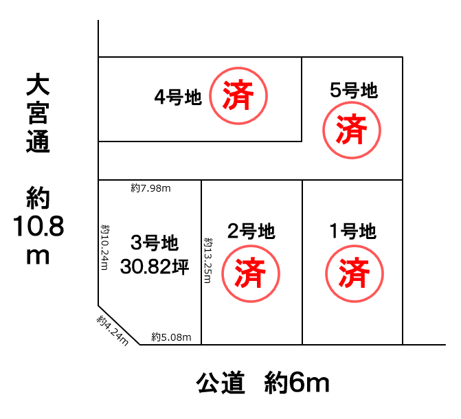 紫竹上竹殿町-区画図1245済