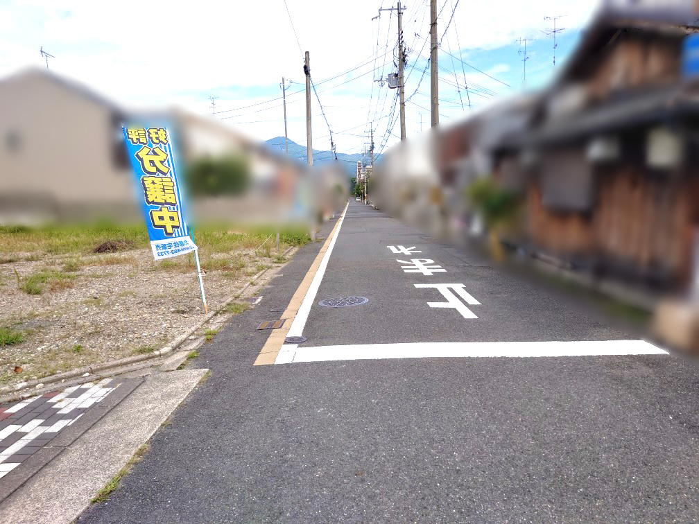 紫竹上竹殿町4南側前道